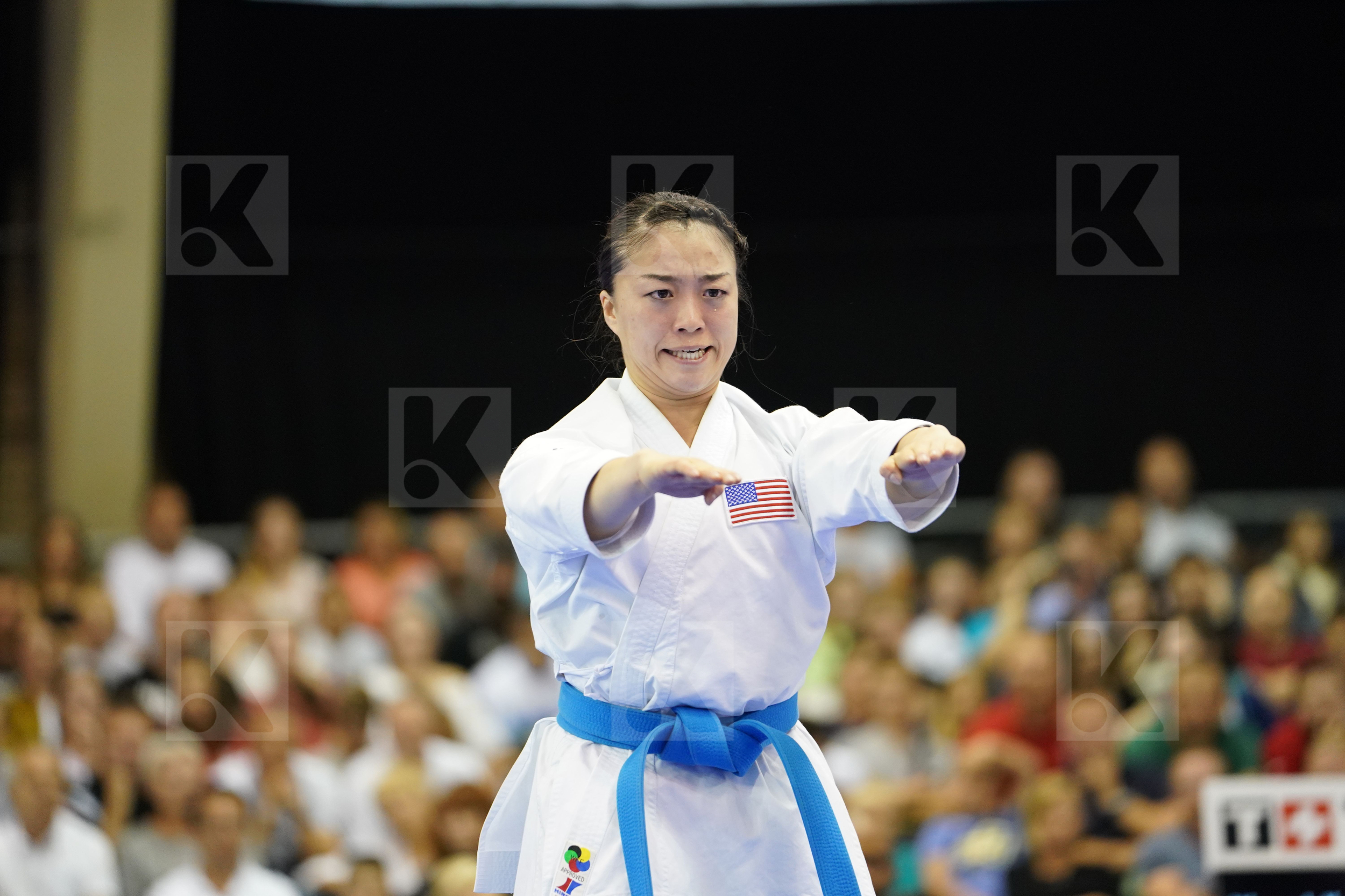 bronze match Female Kata Kokumai Sakura USA